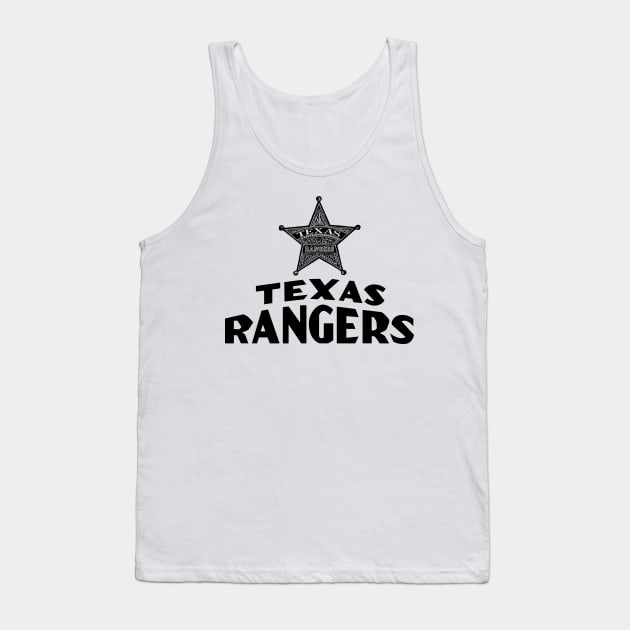 Texas Cowboy Rangers Tank Top by 